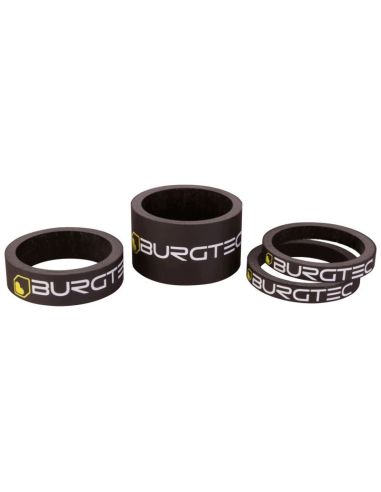 BURGTEC CARBON 2X5MM - 10MM - 20MM STEERING WASHERS