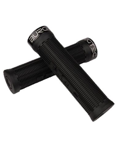 BURGTEC BARTENDER PRO GREG MINNAAR LOCK ON GRIPS BLACK