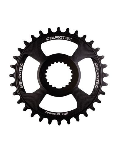 BURGTEC SHIM DIRECT MOUNT THICK THICK THIN BLACK CRANKSET