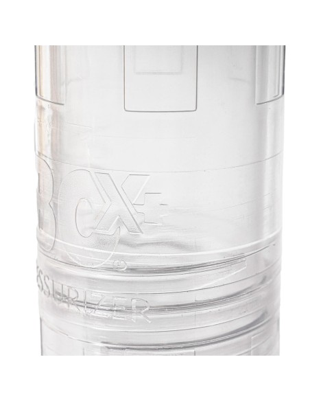 TUBOX4 CRYSTAL + bomba de aluminio manométrica