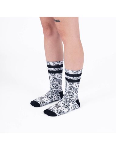 Calcetines American Socks Skater Skull 22 - Mid High - L/XL
