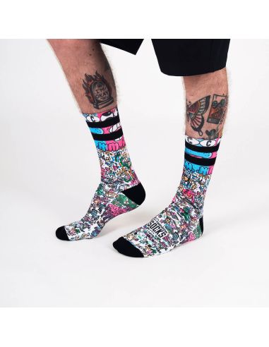 Calcetines American Socks Doodle - Mid High - L/XL