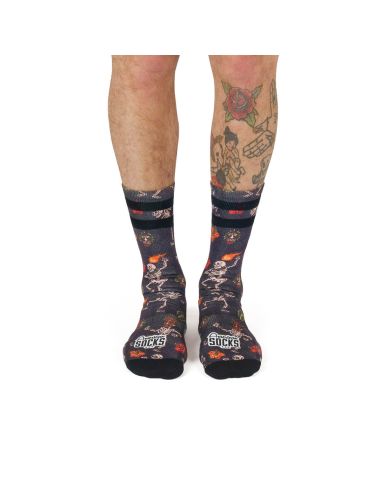 Calcetines American Socks Dancing Skeletons - Mid High - S/M