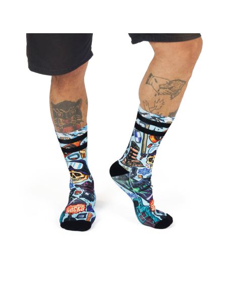 Calcetines American Socks Snow Ripper - Mid High - S/M
