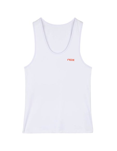 CAMISETA TIRANTES NOX MUJER TEAM FIT WHITE