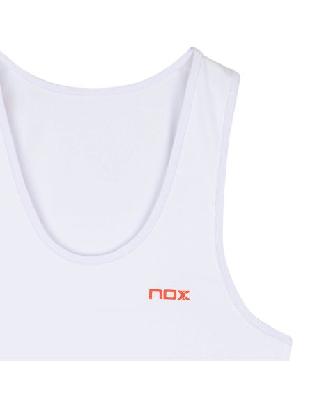 CAMISETA TIRANTES NOX MUJER TEAM FIT WHITE