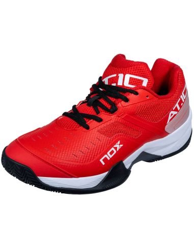 CALZADO NOX AT10 FIERY RED/BLACK