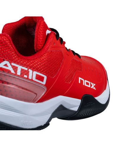 CALZADO NOX AT10 FIERY RED/BLACK
