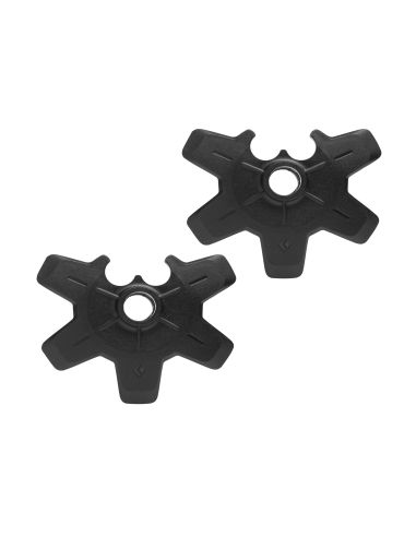 SKI POLE BASKET POWDER BLACK