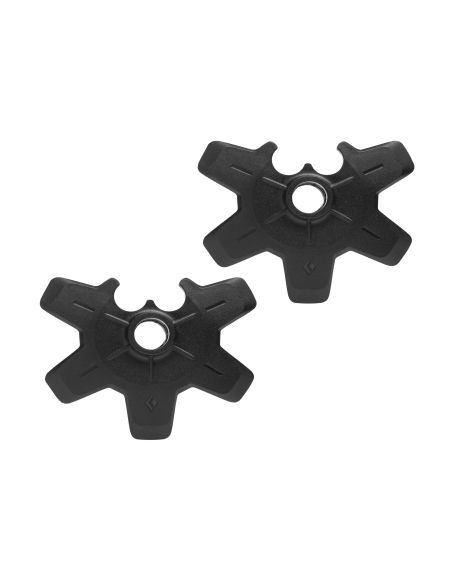 SKI POLE BASKET POWDER BLACK